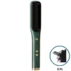 Negative Iron Hair Straightener Comb Portable Straightening Brush Electric Make Smooth for Women 240130