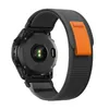 Ремешки для часов QuickFit 22, 26 мм, ремешок для браслета Garmin Fenix 7X 7Pro Solar 6X 6 Pro 5 5X Plus MARQ EPIX Gen 2 Mk2i Mk2, нейлоновый умный ремешок для часов