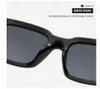 Fashion OFF W Sonnenbrille Luxus Weiß Luxusdesigner für Männer und Frauen Stil Mode Klassiker Dicke Platte Schwarz Weiß Quadratischer Rahmen Brillen Beliebt B 0X15