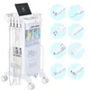 Nyaste ansikts EMS RF-hudföryngring Plasma CO2 Syretjet Jet Peel Hydro Bubble Multifunktion Dermabrasion Machine