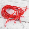 Bracelets de charme 12 pcs Amitié Corde rouge Hang-tissé réglable Hang-Kitted Femmes Miss