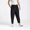 Men's Pants Miyake Pleated Bloomers Loose Casual Feet Harem Tide JF151 Marked.