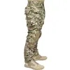 Pantalons de combat pour hommes avec genouillères armée militaire Airsoft tactique Cargo Sport pantalon Camouflage Multicam Trekking vêtements de chasse 240127