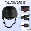 Beschermende uitrusting Skateboardhelm voor Adts Skate Adt Skateboarding Jeugd Scooterhelmen Kindschaatsen 240124 Drop Delivery Sports Out Otskv