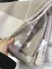 1500g Thick Home Sofa Good Quailty 2023 NEW Designer WOOL Blanket Camel Gray H Blanket TOP Selling Big Size 145*175cm Wool Gig Size