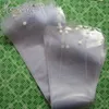 30pcs PVC Packaging For Weave Hair Packaging Bags with top hanger and bottom button durable quality 240118