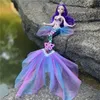 45 cm BJD Doll 13 Ruchabilna 1/6 Wedding Mermaid Doll 3D Oku ubrania Odłączona przebieranie