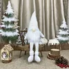 Noel Süslemeleri Gnome 2024 Yüzsüz Bebek Ev Süsü için Merry Mutlu Yıl Noel Xams