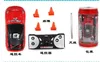 8 estilo Coca-Cola Can 1/63 mini drift RC luz LED Radio Control remoto Micro Racing Car Kid's escritorio juguetes regalos 240122