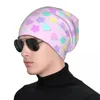 Boinas Corazones Y Estrellas De Caramelo!Versión rosa.Gorro de punto Playa Rugby Golf Mujer Hombre