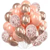 Party Decoration 30 st Wedding Latex Balloon Baby Shower Birthday Confetti Metallic Balloons Clear Airvalentine's Day