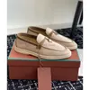 Famous Brand Mens Casual Shoes LP LOAFERS FLAT LOW TOP SUEDED CHARMS SUMME WACK Oxfords Loro Moccasins Comfort Gentleman Walking with Box