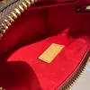 Parisisk lyxdesignerväska nano kuddväska klassisk tryck handväska mini handväska avtagbar axelband tvärsäck