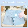 Women's Shorts 2024 Cute Cartoon Summer Funny Couples Pants For Students Lose Home Sleepwear Male And Female