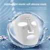 Electric Mask Importör EMS Magnet Puse Vibration Beauty Massager Skin Dra åt Lyft Spa Face Mask Rejuvenation 240201