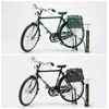 Mini Retro Bicycle Model Alloy Metal Bike Gliding Assembled Version Vuxen Simuleringssamling Presenter Toys For Children Boys 240125