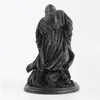 Dark Knight King Statue Horror Gothic Harts Black Lack Reaper Thrilling Robed Death God Model Indoor Outdoor Home Garden Decor 240202