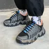 Męskie buty do koszykówki wysokie top oddychające męskie buty kostki zapatillas hombre deportiva atletycznych dwukolorowych butów sportowych dla mężczyzn nowe bys3