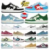 Designer Casual Shoes Men Women Patent Leather Black White Camo Camouflage Skateboarding Sports Sneakers Trainers Outdoor Shark