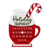 Tassen Weihnachten Kakaobecher Countdown Ornament Vintage Set Kugeln Ziel