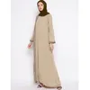 Etnik Giyim Orta Doğu Abaya Müslüman Kadınlar Mütevazı Günlük Uzun Maksi Elbise Türkiye Kaftan Arap İslami Eid Ramazan Robe Dubai Jalabiya