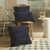 Pillow Twist Knitting Plush Case Vintage Knitted Cover Simple Headboard Back