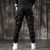 Men's Jeans Trousers Black Cargo For Men With Pockets Male Cowboy Pants Motorcycle Classic 2024 Trend Designer Autumn Clothing Denim