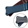 Bracelet en cuir de nylon noir marron bleu bracelet pour homme pour K4B384B3 K4B371B6 K4B371B3 K4B384B6 toile montre ceinture chaîne bracelet de montre 240125