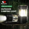 Lampa rowerowa na zachód przenośna namiot Latarnia Lampy ładujące na świeżym powietrzu Camping Awaryjna żarówka latarnia sprzęt turystyczny 240124