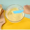 Baking Tools High Temperature Resistant Silicone Long Spatula Multi-color Cream Household Cake Making Small Accessories