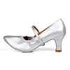 175 dziewcząt Modern Marble Brand Dancing High Heele Ballia Ballroom Latin Dance Buty dla kobiet 5 cm i pięty 7 cm 240125 912