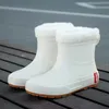 Botas de lluvia para mujer, botas de agua antideslizantes de alta calidad, zapatos impermeables, botas de lluvia de goma para mujer, botas antideslizantes para jardín 240125