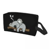 Cosmetic Bags Cute Lazy Koala Bear Napping Makeup Bag For Women Travel Organizer Fashion Zoo Animal Storage Toiletry