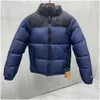 Mens Down Parkas Puffer Jacket Winter Women Hooded Letter Printing Couple Clothing Windbreaker Thick Coat Wholesale 2 Pieces 5% Drop D Otifc