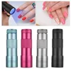 Nageltrockner Mini UV Gel Härtungslampe Licht Handtaschenlampen 12 LED 395nm Taschenlampendetektor für Gesichtsmaske