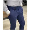 Abiti da uomo Ultime Piastrelle Pieghettate Uomo Completo Pantaloni Doppio Pantalone Costume Homme Uomo Smoking Sposo Slim Fit Terno Masculino Matrimonio