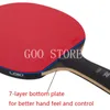 Loki E9 Star 7 Star 6star 5star 4 -Star 3 -Star Starowa 2 -Star Carbon Table Tennis Racket Rake Ping Pong Bat Riads Ping Pong Pong Paddle 240123