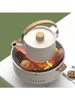 Cookware Set Home Outdoor Camping Small Portable Carbon Oven Tea Set