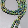 Strand Turquoise 8 mm 108 stuks Sancai balarmband kronkelende Boeddha kralen