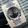 مصنع نظيف Rolaxs صانع الأصلي Datejust 41 Wimbeldon Dial Sapphire Automatic Automatic Fashion Mens Watch Watch