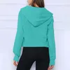 Anpassa designer sweatshirt yoga slitage scuba hoodie snabbtorkning känsla byxor damer andas anda gym fitness definition kläder halv zip tracksuit lulu