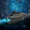 RC bateau Bmarine jouet Simulation Mini navire étanche modèle Rechargeable 2.4G télécommande sous-marin jouets pour garçons enfants cadeau 240129