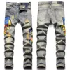 Ksubi Jeans Frauen Designer Herren Jean Skinny Baggy Damen Slim Loch Ripped Hosen mit Löchern Mann Gerade Design Bein Reißverschluss Hip Hop Biker Motorrad True Stapeled Zmvr