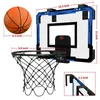 Kids Sports Toys Basketball Balls Toys for Boys Girls 3 Years Old Wall Type Foldable Basketball Hoop Throw Outdoor Indoor Games 240118