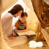 Night Lights Duck Light Kids Lazy Lying Flat Multi-Color Tap Lamp Rechargeable With 3 Brightness For Baby Nursery Bedside