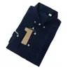 Novo em alta qualidade masculino cavaleiro britânico 100% algodão lazer clássico xadrez camisas de manga longa moda elegante camisas homme luxo designer roupas marca h982