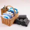 HappyFlute 8Pcs diapers8Pcs Bamboo Charcoal Inserts Baby Cloth Diapers One Size Washable Reusable Cloth Nappy For 3-15kg Baby 240130