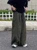 Y2K Streetwear Cargo Pants Kvinnor överdimensionerade Loose Harajuku Big Pockets Female Pant Fashion Straight Wide Lad Lady Hip Hop Trousers 240131