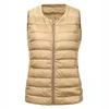 Bang Brand 7XL 8XL Large Size Waistcoat Women's Warm Vest Ultra Light Down Vest Women Portable Sleeveless Winter Warm Liner 240125