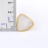 Wedding Rings Nidin Arrival Gold Plated Triangle And Rectangle Style Open Ring Charm Fashion Engagement Jewelry Gift Bijoux Femme